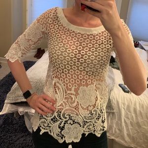 BEAUTIFUL crochet top size Small
